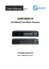 Gentec UHBT88R2-N User Manual
