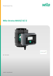 Wilo Stratos MAXO User Manual