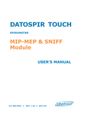 Sibelmed DATOSPIR TOUCH MIP-MEP User Manual