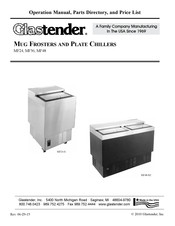 Glastender MF24-S Operation Manual, Parts Directory, And Price List
