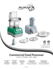 Avamix CADET 928CACFB25FL2D Manual