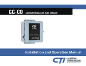 CTI GG-CO Installation And Operation Manual
