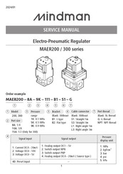 Mindman MAER200 Series Service Manual