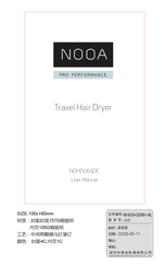 NOOA PRO PERFORMANCE NOHD069DC User Manual