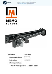 Memo Europe 25501R Instructions Manual