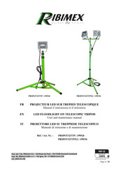 Ribimex 199536 User And Maintenance Manual