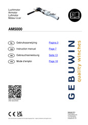 GEBUWIN AM5000 Instruction Manual