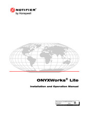 Honeywell NOTIFIER ONYXWorks Lite Installation And Operation Manual