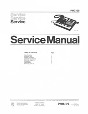 Philips PMC100 Service Manual