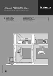 Buderus Logacool AC166i MS Operating Instructions For Users
