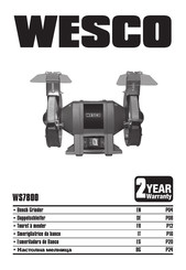Wesco WS7800 Original Instructions Manual