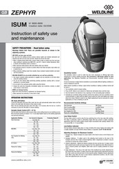 Lincoln Electric ZEPHYR 4000 Instructions For Safety, Use And Maintenance