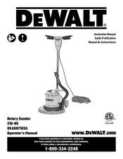 DeWalt 216-RS Instruction Manual