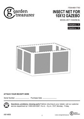Garden Treasures OT-15S025B-BL Quick Start Manual