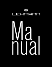 LEHMANN LS0003 Manual
