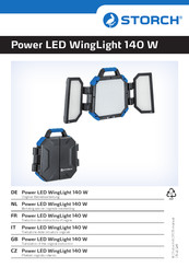 Storch Power LED WingLight 140 W Translation Of The Original Instruction