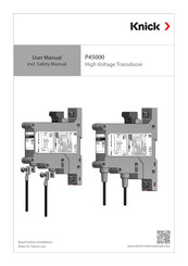 Knick P45000 User Manual