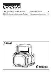 Makita GRM05 Instruction Manual