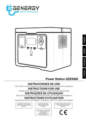 GENERGY GZE0506 Instructions For Use Manual
