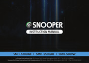 Snooper SMH-520DAB Instruction Manual