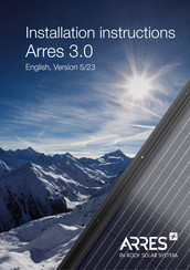Arres 3.0 Installation Instructions Manual