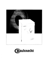 Bauknecht WA2351 Manual