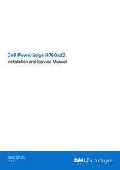 Dell PowerEdge R760xd2 Installation And Service Manual