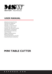 MSW Motor Technics MSW-ISU-TECH User Manual
