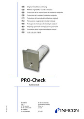 Inficon PRO-Check Translation Of The Original Installation Manual