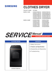 Samsung DV7000A Service Manual