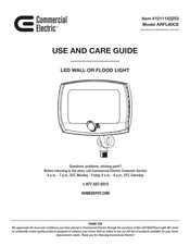 Commercial Electric ARFL80CE Use And Care Manual