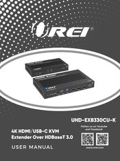 REI UHD-EXB330CU-K User Manual
