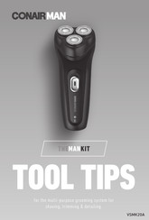 Conair MAN VSMK20A Tool Tips