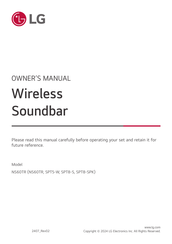 LG NS60TR Owner's Manual