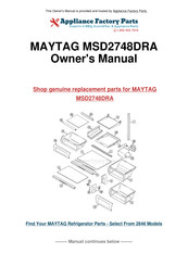 Maytag 2354 User Manual