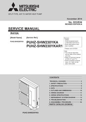 Mitsubishi Electric PUHZ-SHW230YKAR1 Service Manual