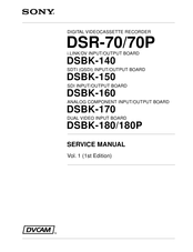 Sony DSR-70 Service Manual