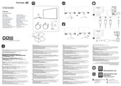ViewSonic VX2428A Quick Start Manual