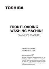 Toshiba TW-T21BU115UWT Owner's Manual