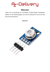 AZ-Delivery GY-906 Instructions Manual