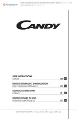 Candy FCS 201 X User Instruction