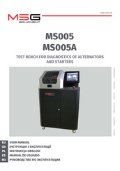 MGS MS005 User Manual