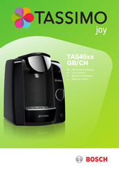 Bosch Tassimo JOY TAS45 Series User Manual