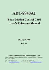 Adtech ADT-8940A1 User's Reference Manual