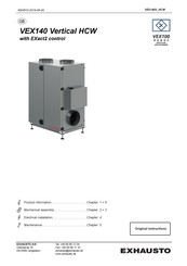 Exhausto VEX140V Manual
