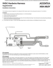 Assa Abloy ACCENTRA 7116 Installation Instructions