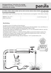 patura 380040 Installation Instructions Manual