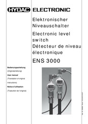 HYDAC ELECTRONIC ENS 3000 User Manual