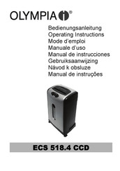 Olympia ECS 518.4 CCD Operating Instructions Manual