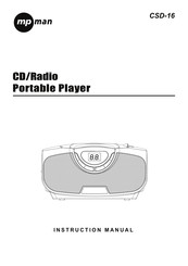 MPMan CSD-16 Instruction Manual